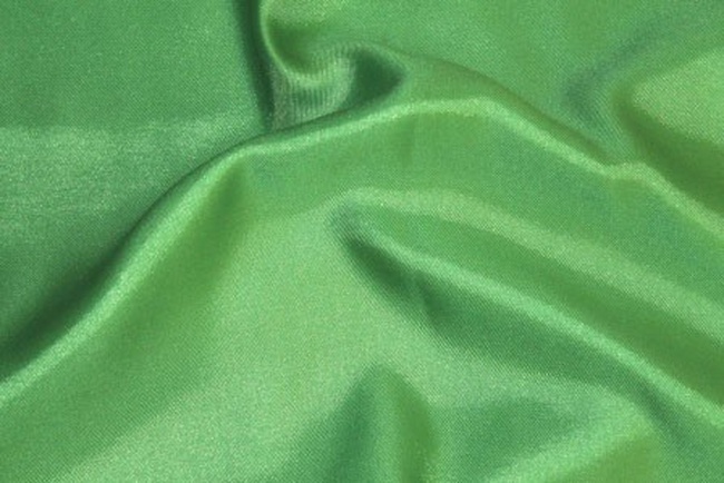 Сатин зелёный