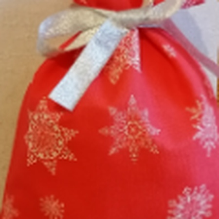 Новогодние мешки из ткани