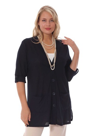 كارديجان بأزرار أمامية