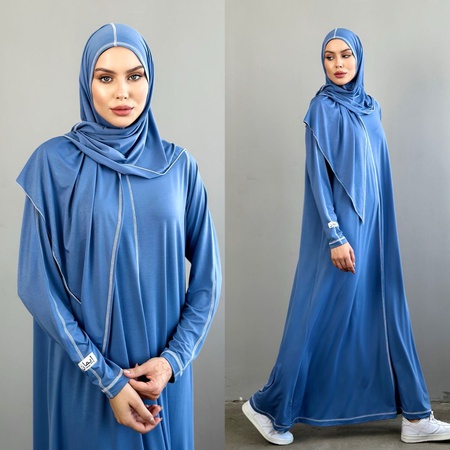 Model “KERTIF” Elbise + kimar başörtüsünü içerir