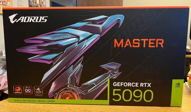 Bes Gigabyte AORUS GeForce RTX 5090 Master graphics card cheap in stock