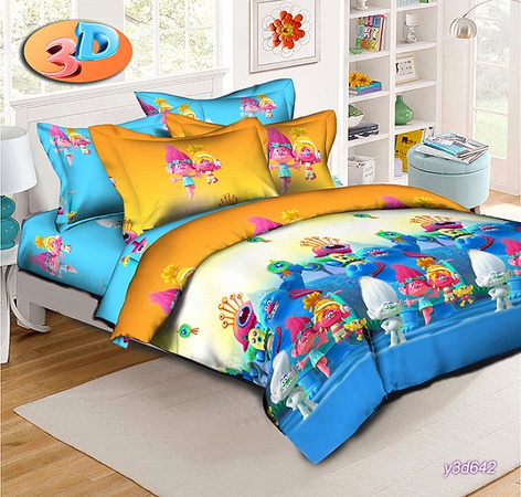 КПБ Поплин 1.5 детские расцветки