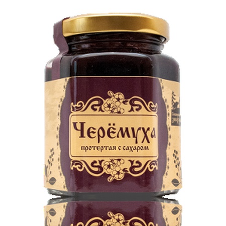 Черёмуха, протёртая с сахаром