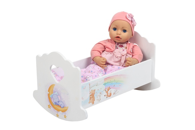 Cradle cot "Heart" 43cm
