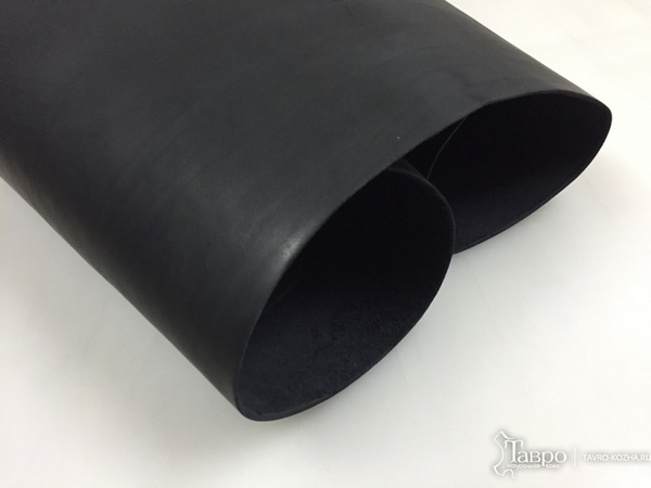 Вороток черный, без отделки, барабанного крашения