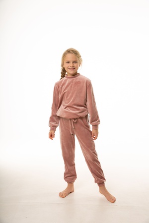 Sports suit velor pink Yumster YG.21.42.003