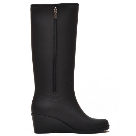 ЖЕН. САПОГИ NORDMAN BELLINA НА ТАНКЕТКЕ С МОЛНИЕЙ