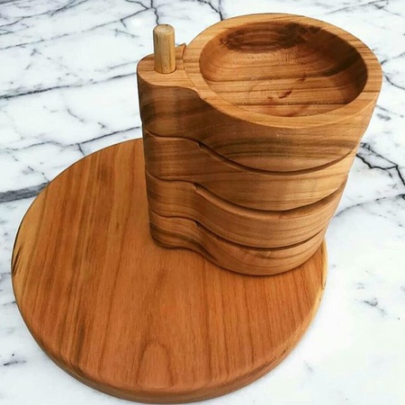 Сервировочные и разделочные доски из массива Дуба и Бука.