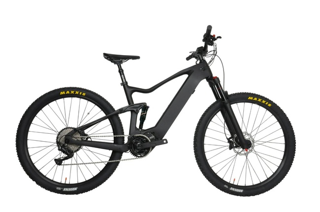 29er Carbon Electric Bicycle SRAM 12s Suspension Mountain bike Bafang Ebike 16"