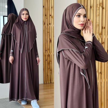 Model “KERTIF” Elbise + kimar başörtüsünü içerir
