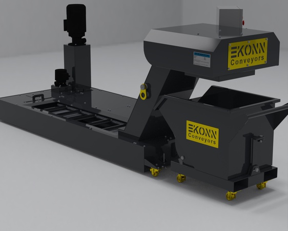 Конвейер для металлолома