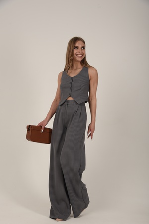 Классический костюм "Льняное Изящество"