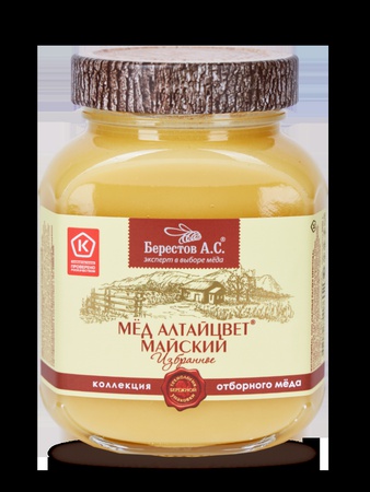 Берестов А.С. / Мед натуральный Алтайцвет "Майский", коллекция Избранное
