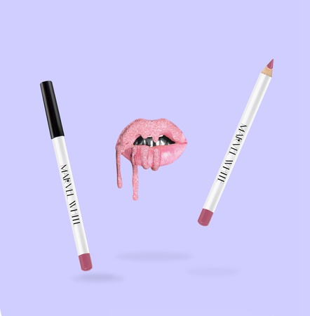 Marvel White Карандаши для губ-глаз