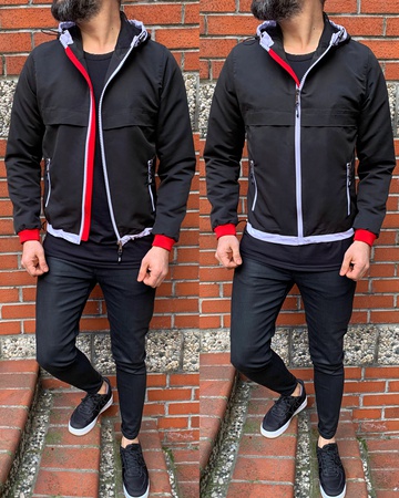 iga модные мужские сезонные пальто с капюшоном