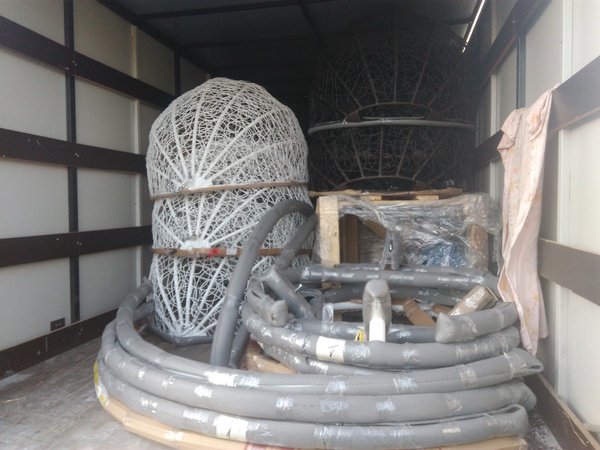 Koza asılı sandalye, bahçe mobilyaları