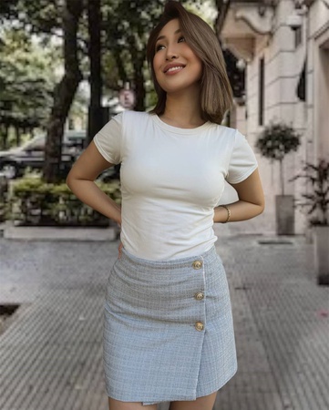 Женская юбка на запах