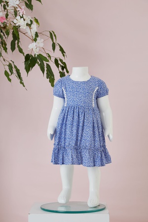 Kolsuz Kız Çocuk Elbise