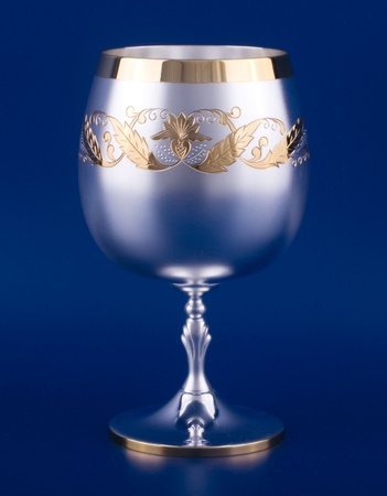 Серебряный бокал для коньяка №49