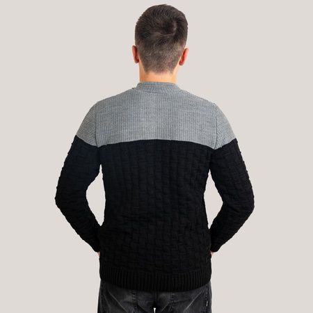 Свитер мужской Харлем черный