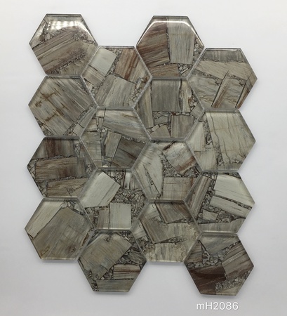 Wholesale hexagon mosaic tile