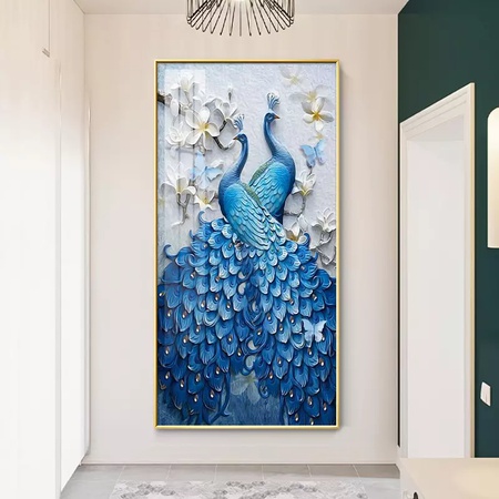 水晶瓷艺术绘画墙饰挂件家居墙框艺术