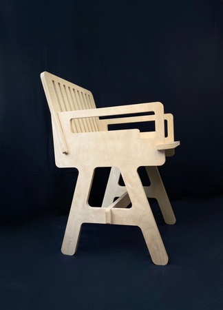 folding chairs made of birch 15 ply plywood