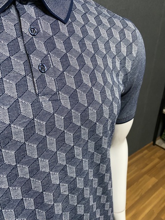 Поло жаккардовое