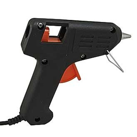 Crimping and trimming tools, cable tie assembling tools, soldering irons, glue guns