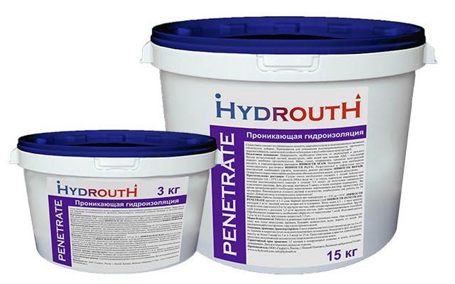 Гидроизоляция ГИДРАУТ ПЕНЕТРАТ