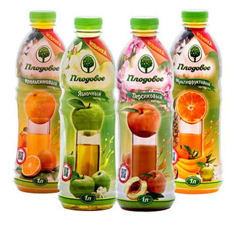 Напитки и нектары в ПЭТ упаковке