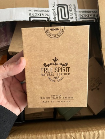 Free Spirit натуральной кожи.