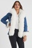 Denim Coat - Front, sleeve and collars fox fur