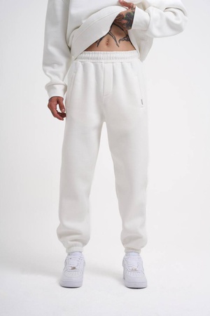 Bir sweatshirt veya sweatshirt ile kışlık erkek büyük beden polar takım elbise