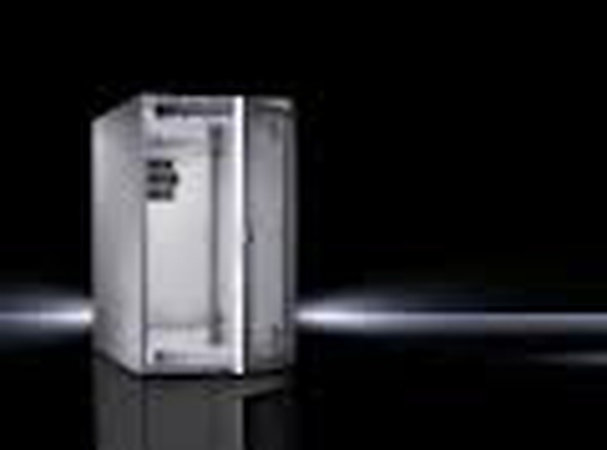 ITK Шкаф сет. 19" 42U 800х800, стек.пер.дверь чер.