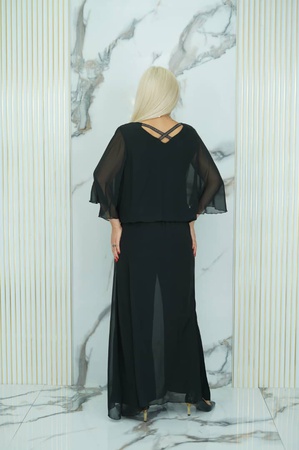 Брючная двойка из шифона