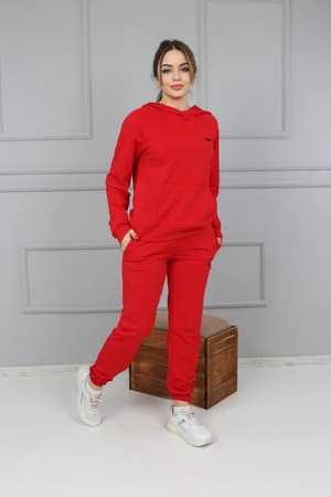 СПОРТИВНЫЙ КОСТЮМ С КАПЮШОНОМ