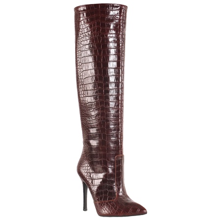 Женские сапоги "Рептилия" <G7001>