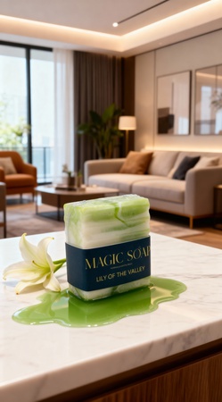 Soap bar and massage soap grape issabella