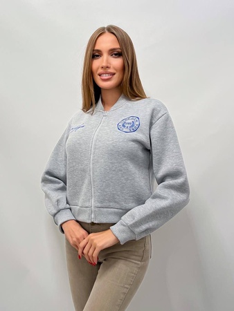 Бомбер укороченый