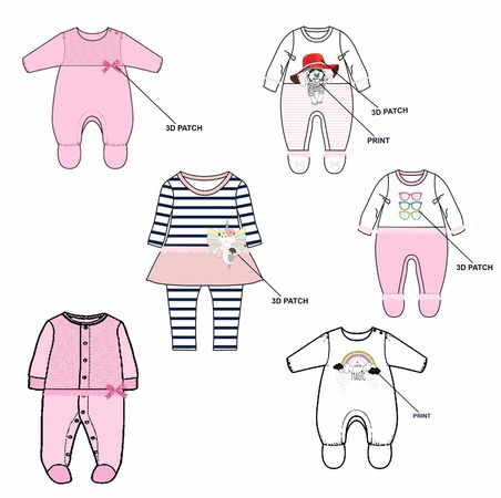 Bebek giyim koleksiyonu