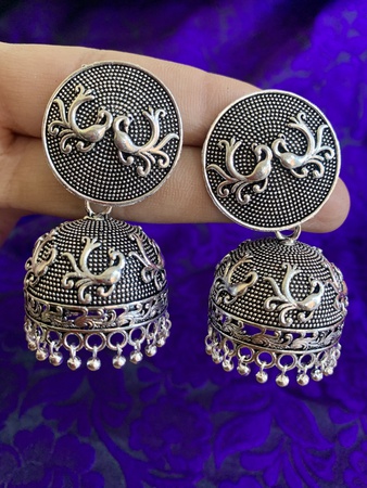 Окисленные серьги