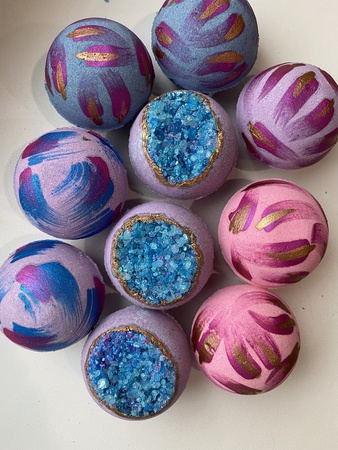 Бомбочки для ванны ОПТ/ твердая пена