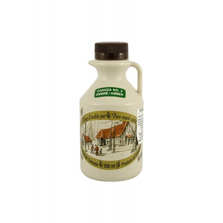 Чистый кленовый сироп Nokomis №1 Светлый / Средний / №2 Янтарный - 500 мл (660 г)