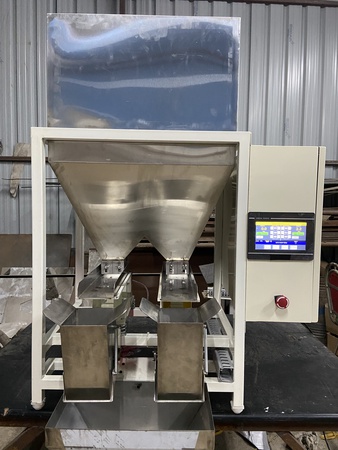 Линейный весовой наполнитель с двойной головкой