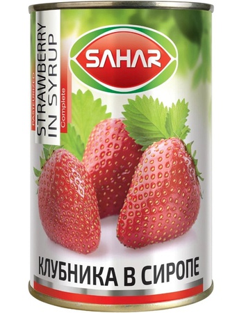 «SAHAR» şurubunda çilek olabilir