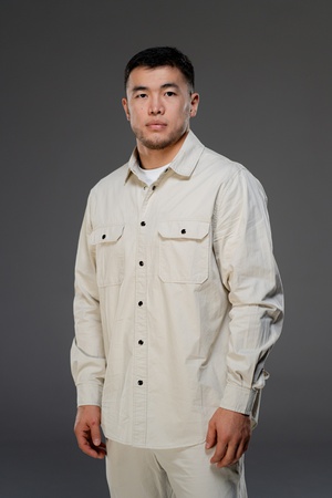 Рубашка-2135 Beige