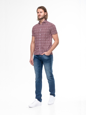 Digital Print Polo Shirt