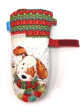 Детские варежки из мембранной ткани