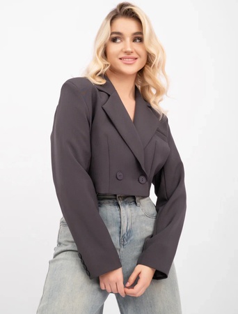 Жакет женский,укороченный,с длинными рукавами